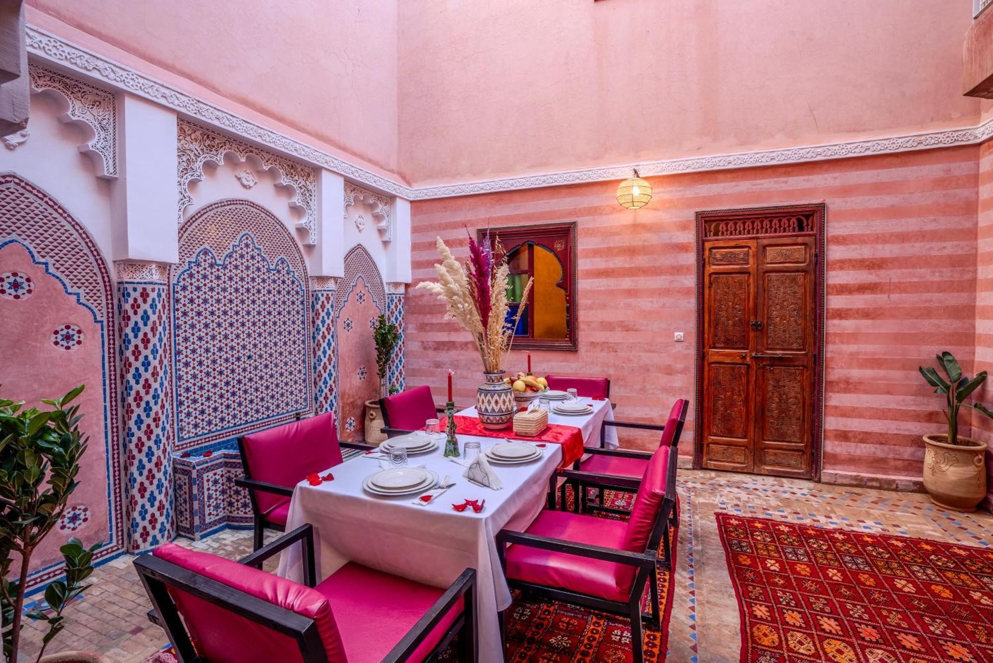 Riad Le Graff Pink Marrákes Kültér fotó
